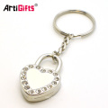 Keychain Maker Custom 3D Metal Whistle Shaped Emergency Personal Alarm Keychain